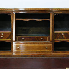 American Federal Style Tambour Desk, circa 1880