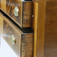 American Federal Style Tambour Desk, circa 1880