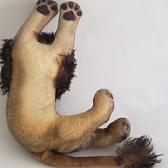 Vintage Steiff Lion, “Leo”, Stuffed Animal