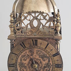 18th Century French Engraved Mantel Clock