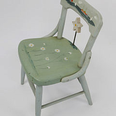 Gerry Scheide Decorated Nantucket Child’s Chair