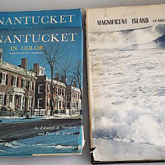 Collection of 8 Nantucket Reference and Coffee Table Books