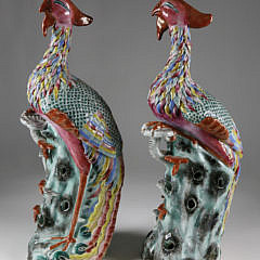 26-4208 Pair of Enameled Phoenixes A_MG_9446