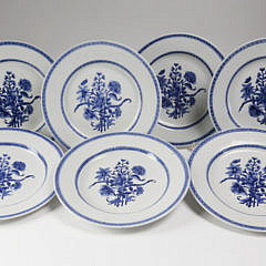 27-4915 Set of Seven Chinese Blue Dinner Plates A_MG_9882