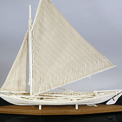 Azorean Bone Model of a Whaleboat