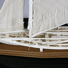 Azorean Bone Model of a Whaleboat