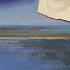 Sid Willis Oil on Panel “Carousel”