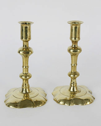 35-4208 Pair of Queen Anne Candlesticks A_MG_0009 2