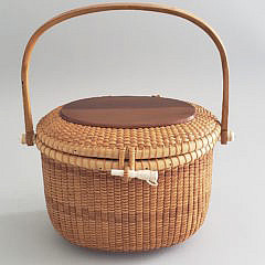 4-4961Sylvia Nantucket Friendship Basket A