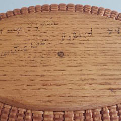 Terry Sylvia Nantucket Oval Friendship Basket