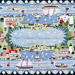 2429-955 Claire Murray Room Size Harbor Rug A