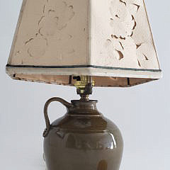 5-4942 Pottery Lamp A