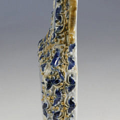 Chinese Export Porcelain Wall Pocket Vase, circa 1800