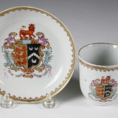 601-3394 Armorial Coffee Cup and Saucer A_MG_2263