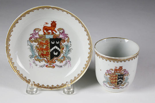 601-3394 Armorial Coffee Cup and Saucer A_MG_2263