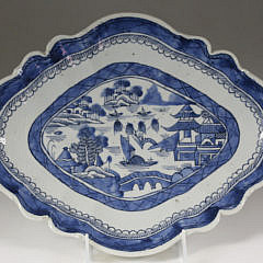 Canton Curry Bowl, circa 1840