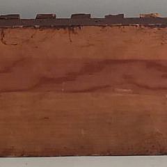 Chicago Burlington and Quincy Railroad Locomotive Chute Car Train Model