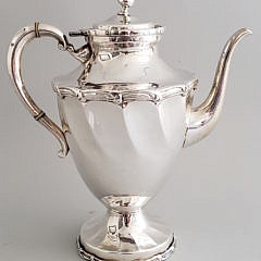 8-4971 Sterling Silver Coffee Pot A