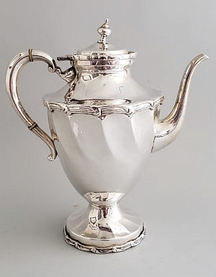 8-4971 Sterling Silver Coffee Pot A