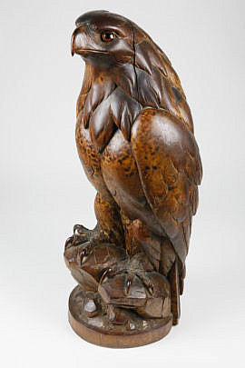 98-4208 Wood Carving of an Eagle A_MG_9523