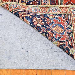 Vintage Persian Heriz Hand Knotted Oriental Carpet