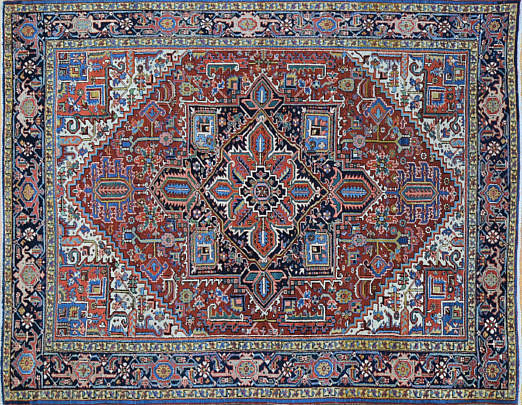 99-4700 Persian Heriz A 001