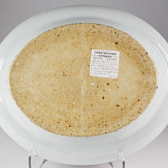 Chinese Export Famille Rose Oval Meat Dish, circa 1830