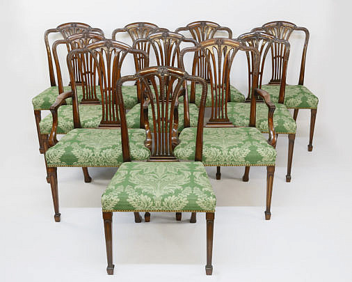 1-4970 George III Mahogany Dining Chairs A_MG_0352