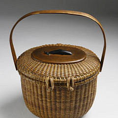 Jose Formoso Reyes Oval Friendship Basket