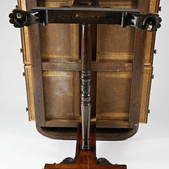 Regency Mahogany Library Table, 2nd quarter of the 19th Century