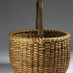 Nantucket Lightship Harvest Basket, circa 1890