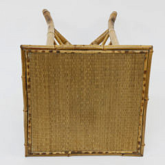 Vintage Bamboo Side Table