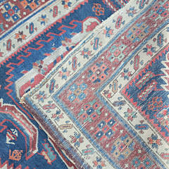 Antique Caucasian Kuba Kazak Carpet, circa 1880