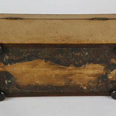 Bird’s Eye Maple Double Compartment Tea Caddy, 19th Century