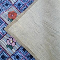 Hand Hooked Floral Rug