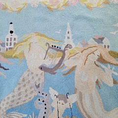 Claire Murray Sirens of the Sea Hand Hooked Rug