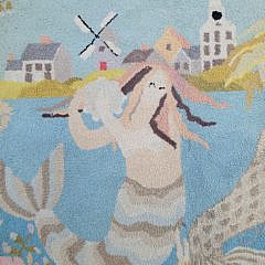 Claire Murray Sirens of the Sea Hand Hooked Rug