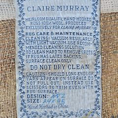 Claire Murray Quintessential Nantucket Seaside Cottage Hand Hooked Runner