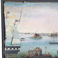 Kevin Paulson Mural “Boston Harbor in the 18th Century”