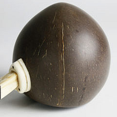 Whaleman Crafted Rum Coconut Dipper, mid 19th Century