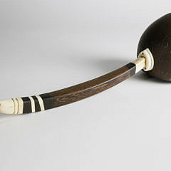 Whaleman Crafted Rum Coconut Dipper, mid 19th Century