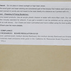 Woodchart Nantucket, MASS 3-D Nautical Wood Chart