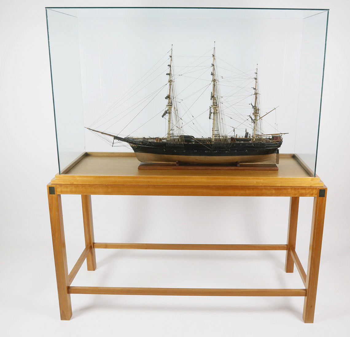 ○営KZ964‐80 Clipper ship by TAKEHIKO 武比古作 / SILVER999 / 帆船3
