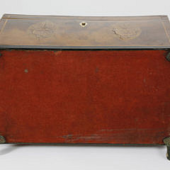 British Regency Triple Compartment Tea Caddy, circa 1820