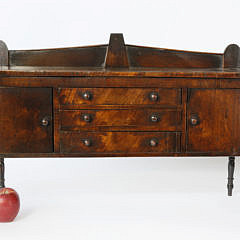 466-3771 American Miniature Mahogany Sideboard A_MG_0052