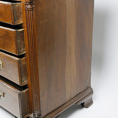 Pennsylvania Walnut Chest of Drawers, circa 1800