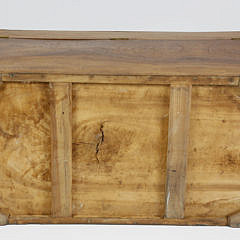 Brass Bound Camphorwood Campaign Trunk, 19th Century