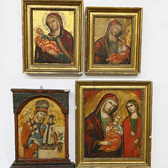 5-4623 Group of Four Russian Icons A_MG_0786