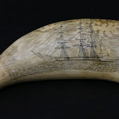 51-4898 Scrimshaw Whale Tooth Whaling Bark A_MG_0965 2