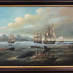 6-4757 Brian Coal Oil Whaling Scene A IMG_7382